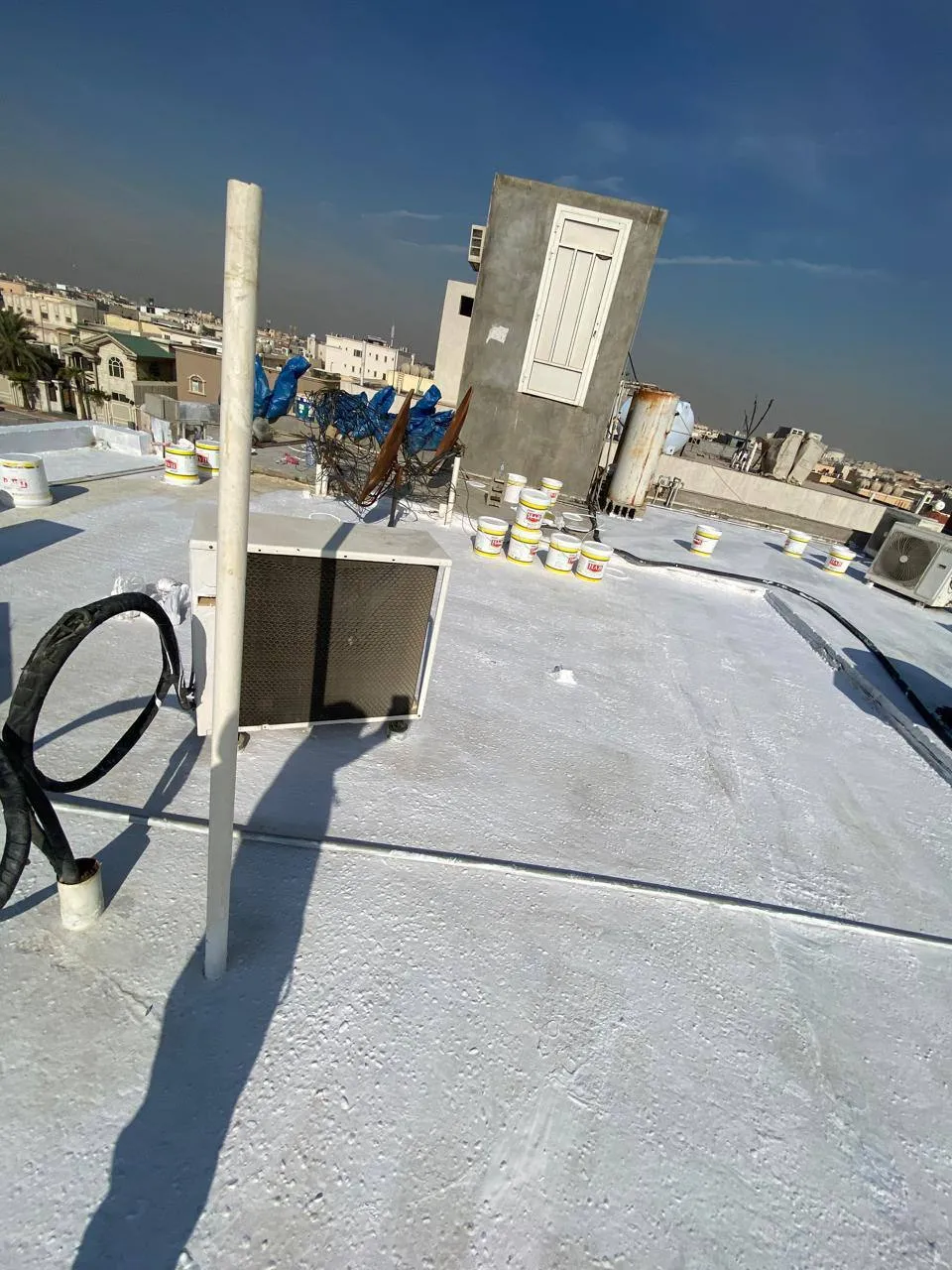 مشروع عزل أسطح بالدمام - 2 ريال للمتر