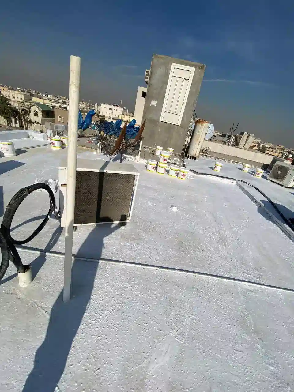 مشروع عزل أسطح بالدمام - 2 ريال للمتر